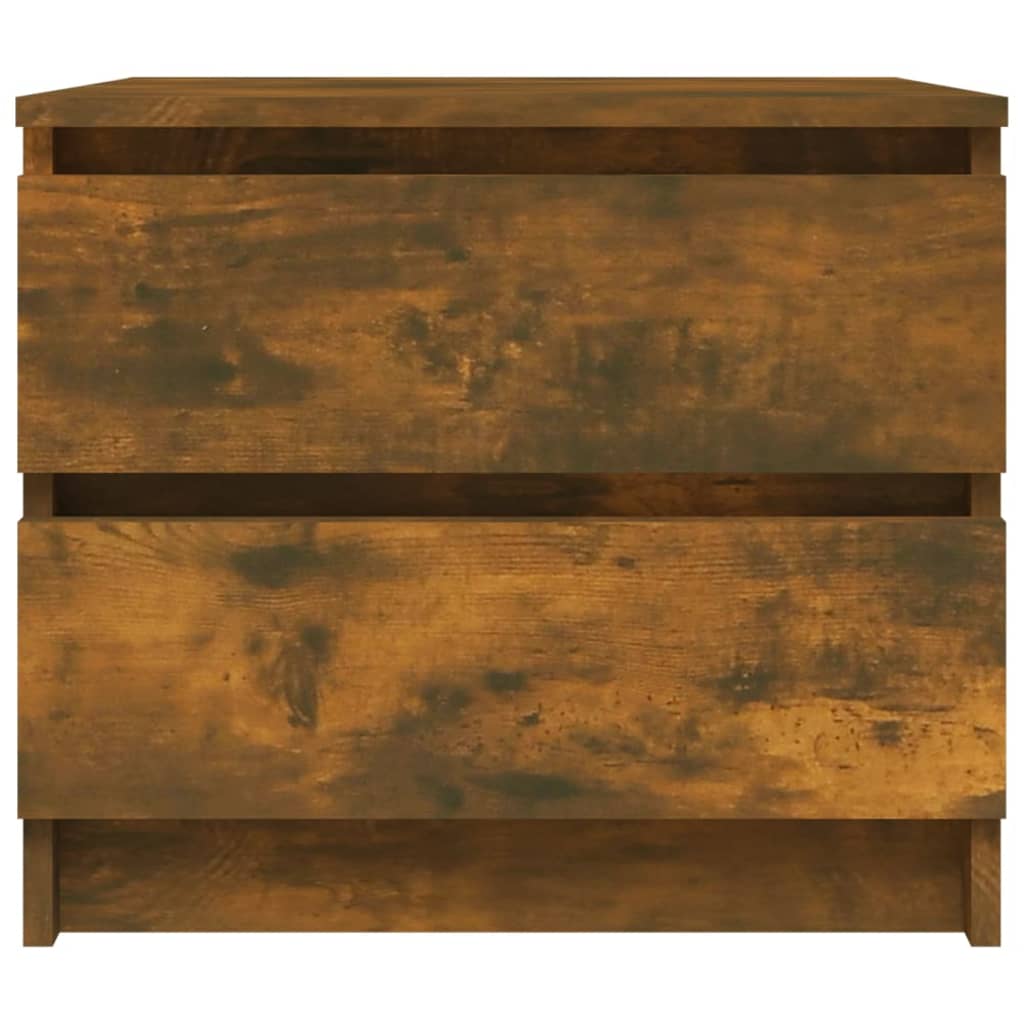 Nattbord røkt eik 50x39x43,5 cm konstruert tre