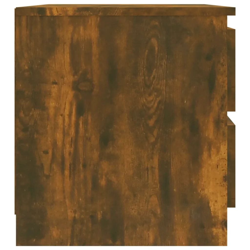 Nattbord røkt eik 50x39x43,5 cm konstruert tre