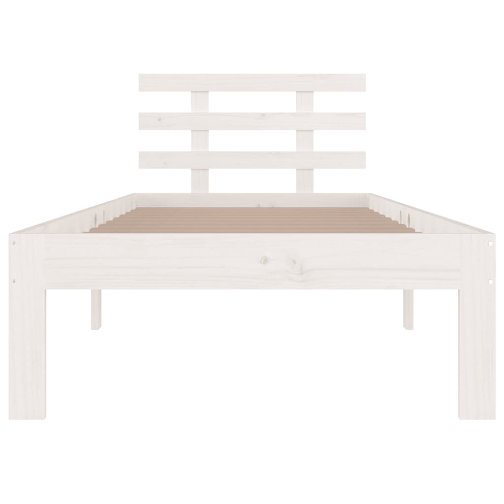 Sengeramme hvit heltre 75x190 cm Small Single