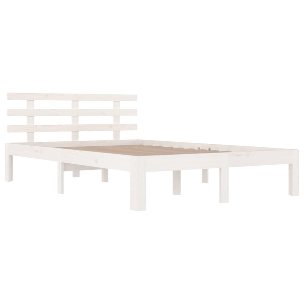 Sengeramme hvit heltre 180x200 cm 6FT Super King