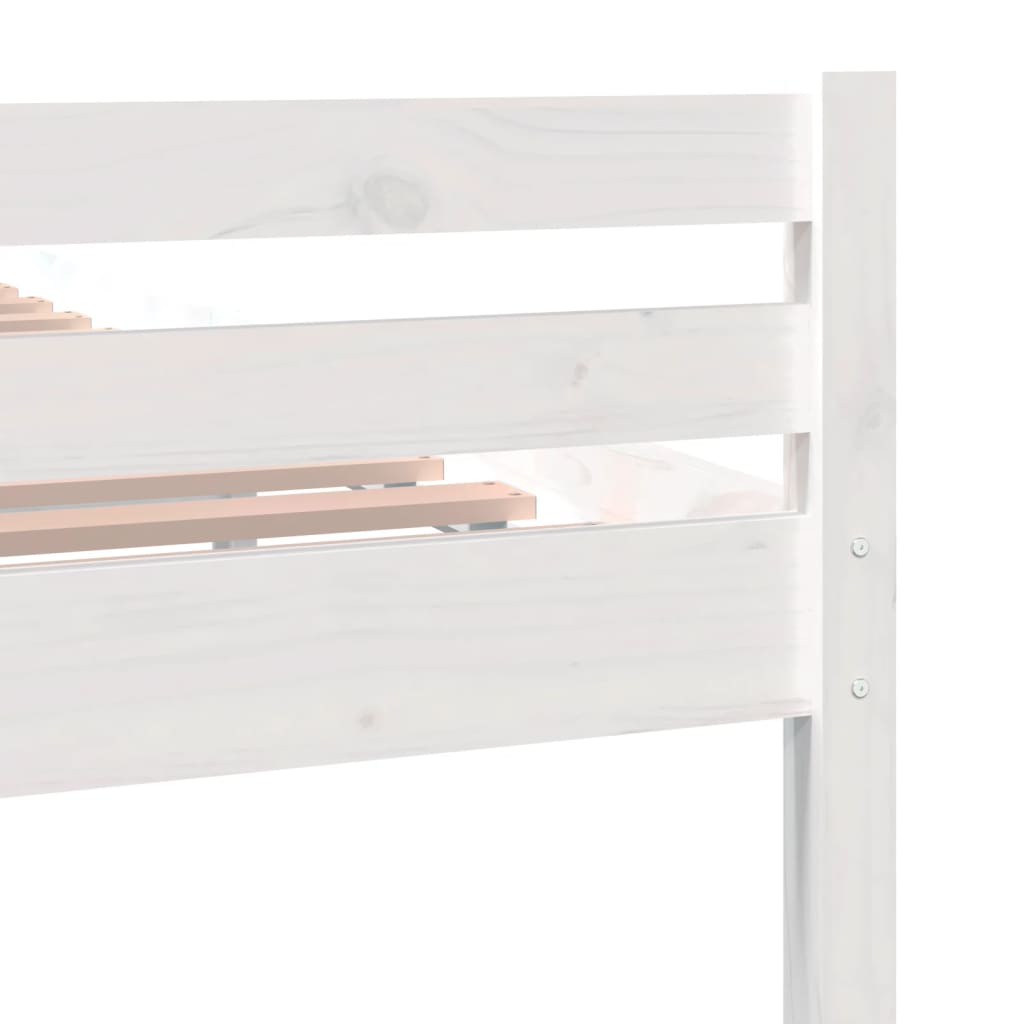 Sengeramme hvit heltre 180x200 cm 6FT Super King