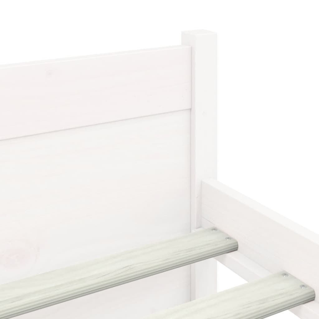 Sengeramme hvit heltre 150x200 cm 5FT King Size