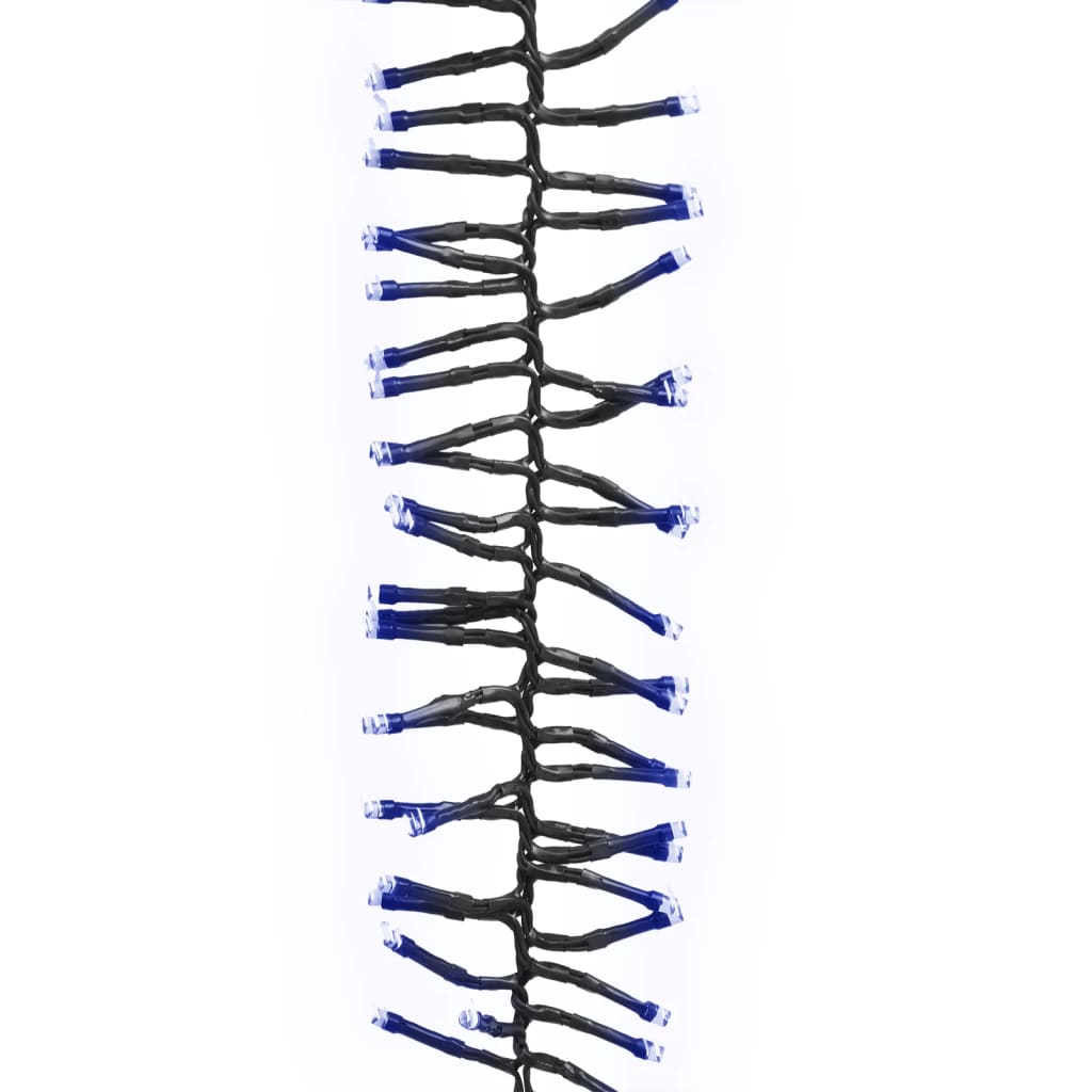 LED-strenglys med 1000 lysdioder blå 11 m PVC