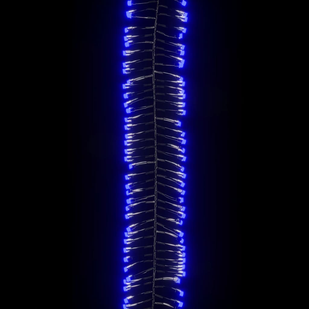 LED-strenglys med 1000 lysdioder blå 11 m PVC