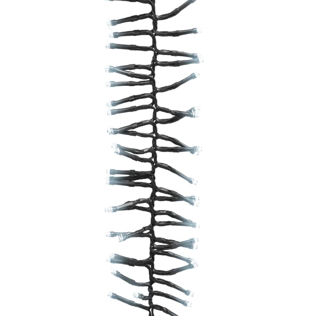 LED-strenglys med 2000 lysdioder kaldhvit 17 m PVC