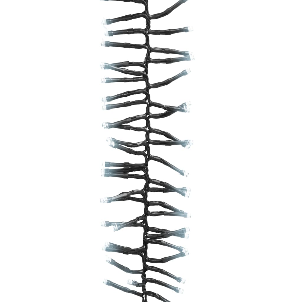 LED-strenglys med 3000 lysdioder kaldhvit 23 m PVC