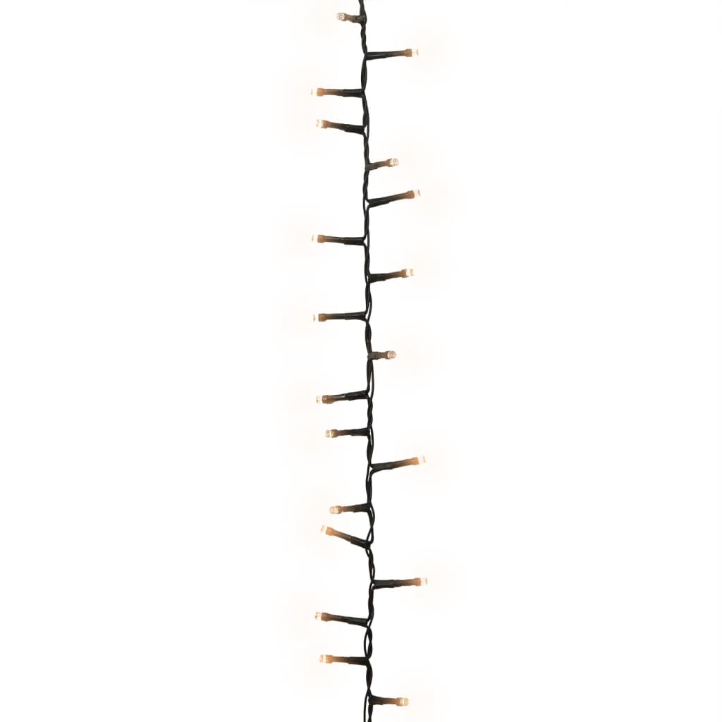 LED-strenglys med 400 lysdioder varmhvit 13 m PVC
