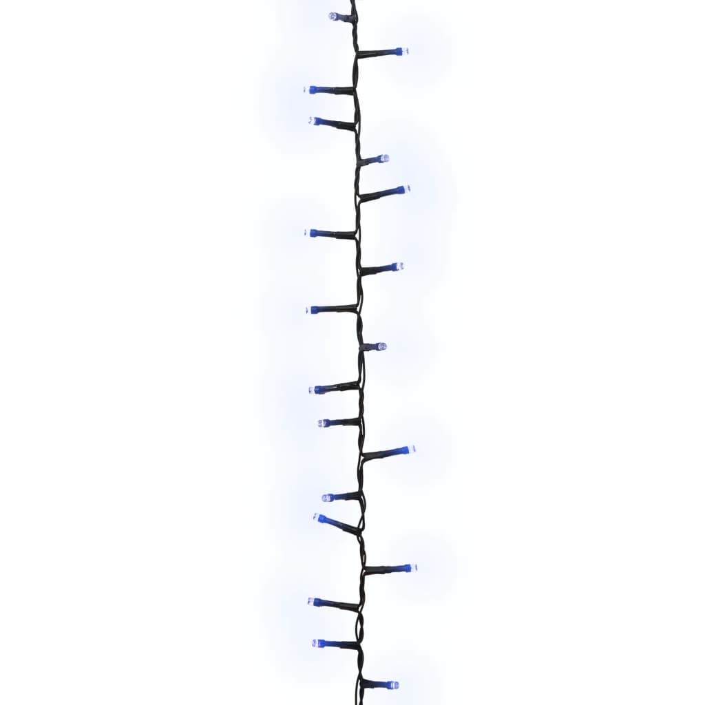 LED-strenglys med 400 lysdioder blå 13 m PVC