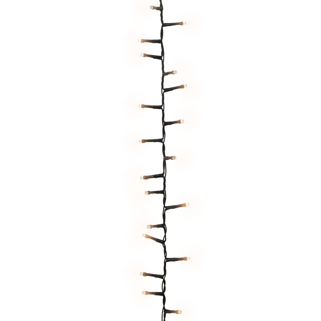 LED-strenglys med 2000 lysdioder varmhvit 45 m PVC