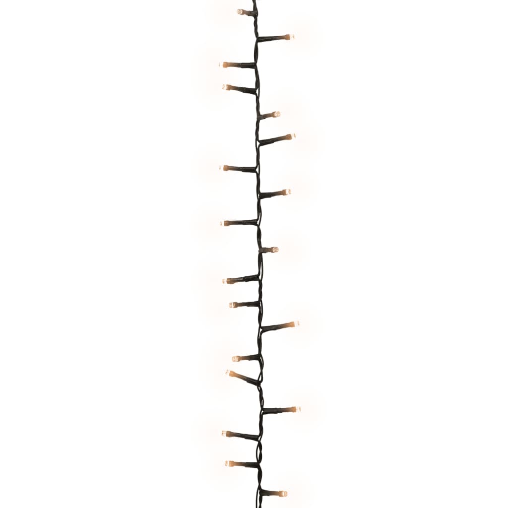 LED-strenglys med 3000 lysdioder varmhvit 65 m PVC
