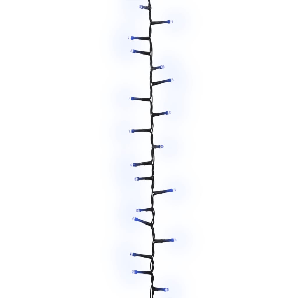 LED-strenglys med 3000 lysdioder blå 65 m PVC