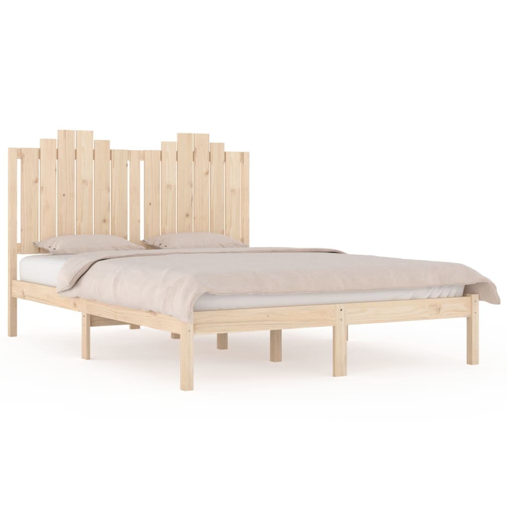 Sengeramme heltre furu 200x200 cm