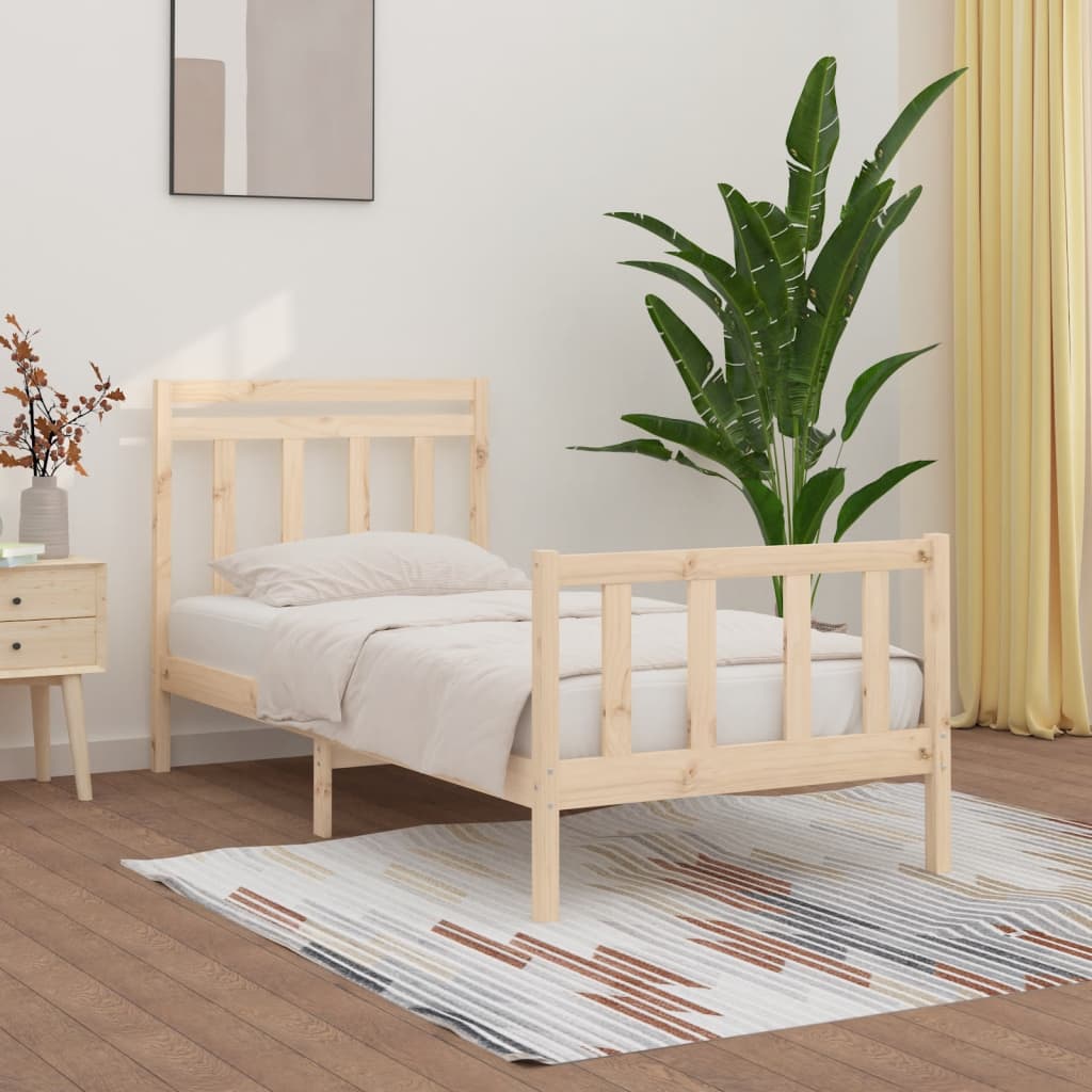 Sengeramme heltre furu 90x200 cm