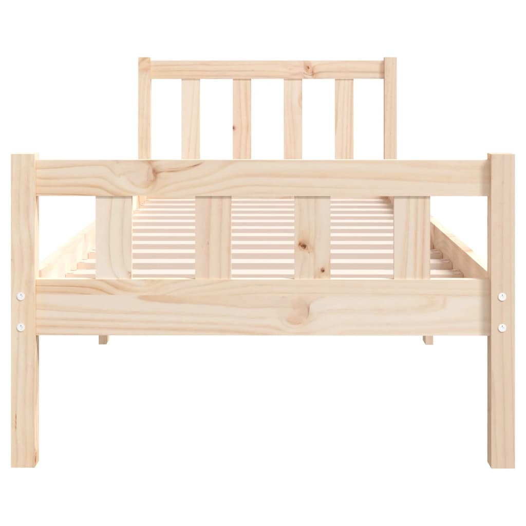 Sengeramme heltre furu 90x190 cm Single