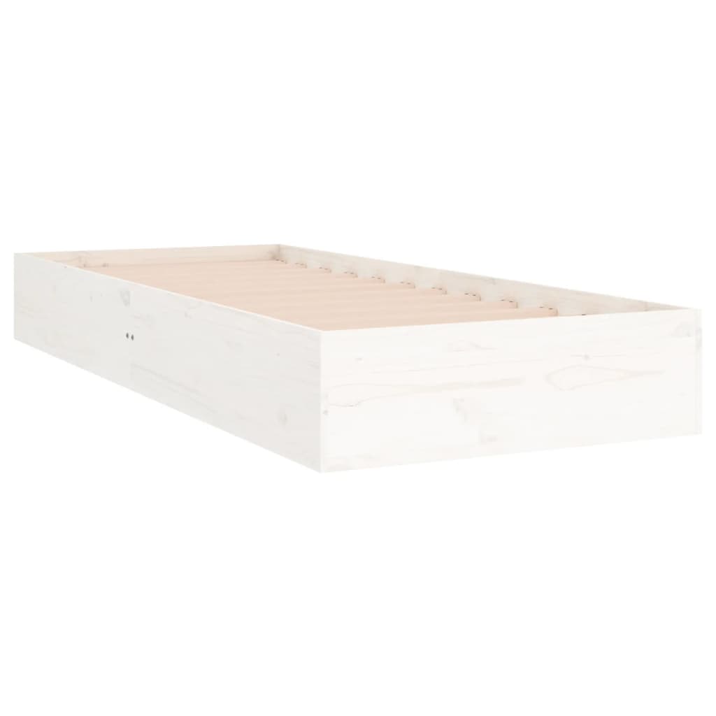 Sengeramme hvit heltre 75x190 cm 2FT6 Small Single