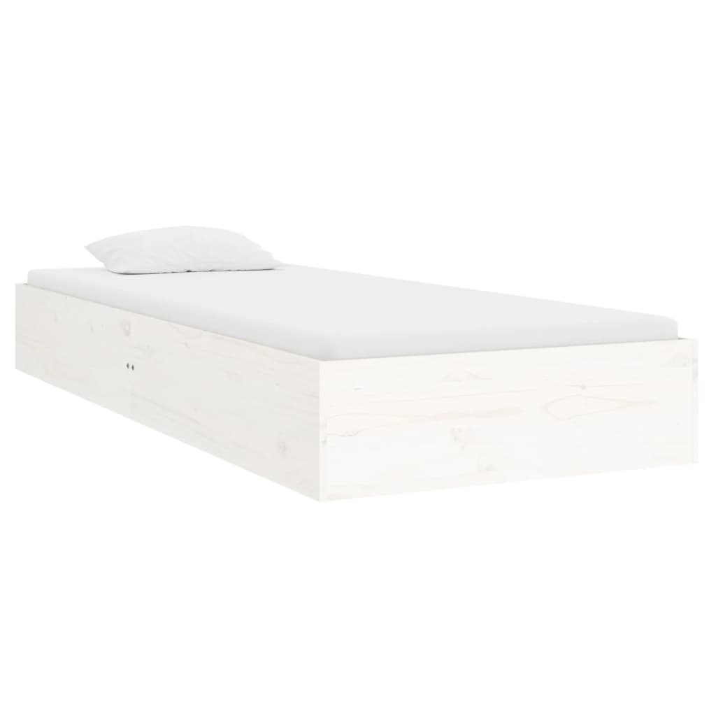 Sengeramme hvit heltre 75x190 cm 2FT6 Small Single