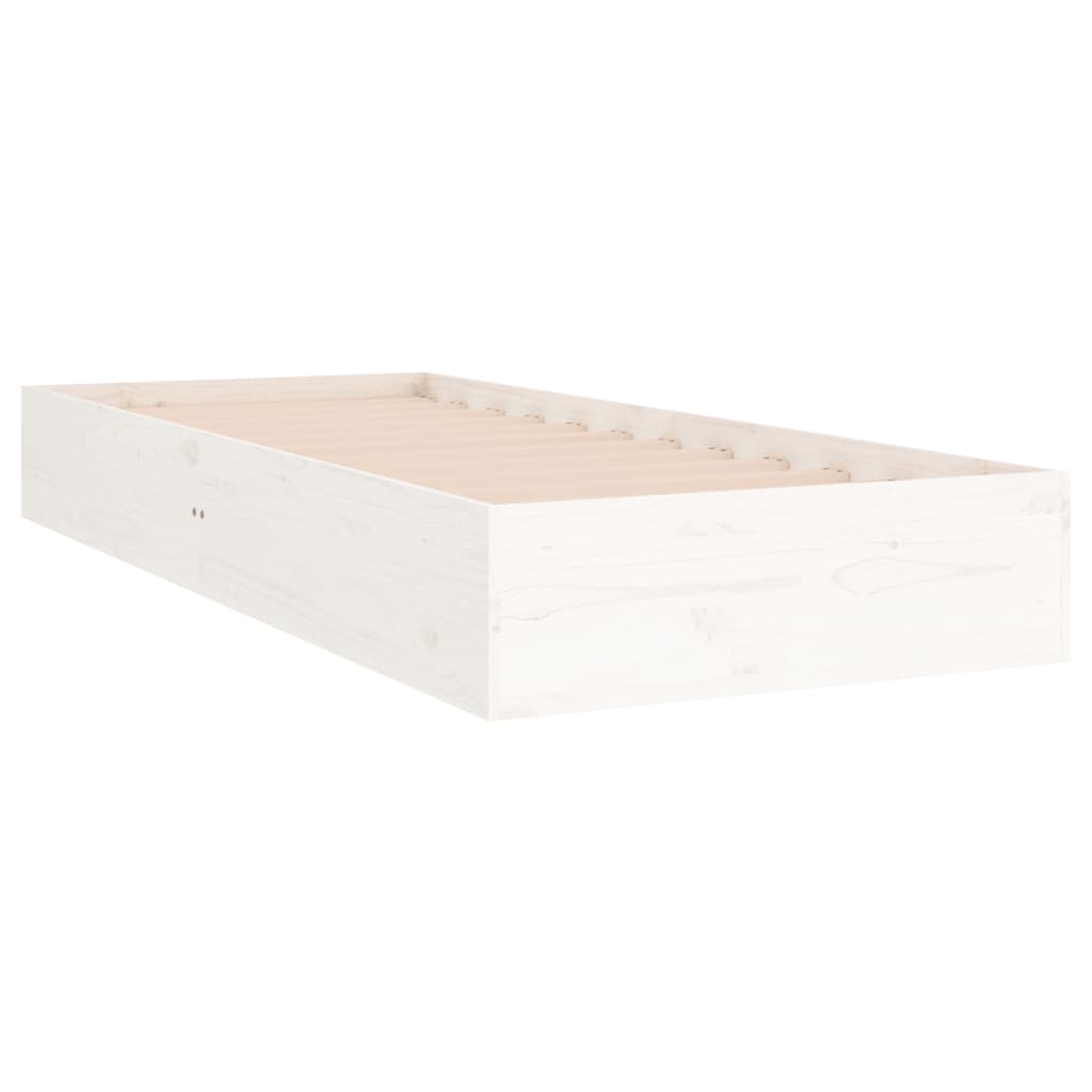 Sengeramme hvit heltre 90x190 cm 3FT Single