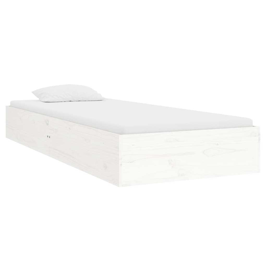 Sengeramme hvit heltre 90x190 cm 3FT Single