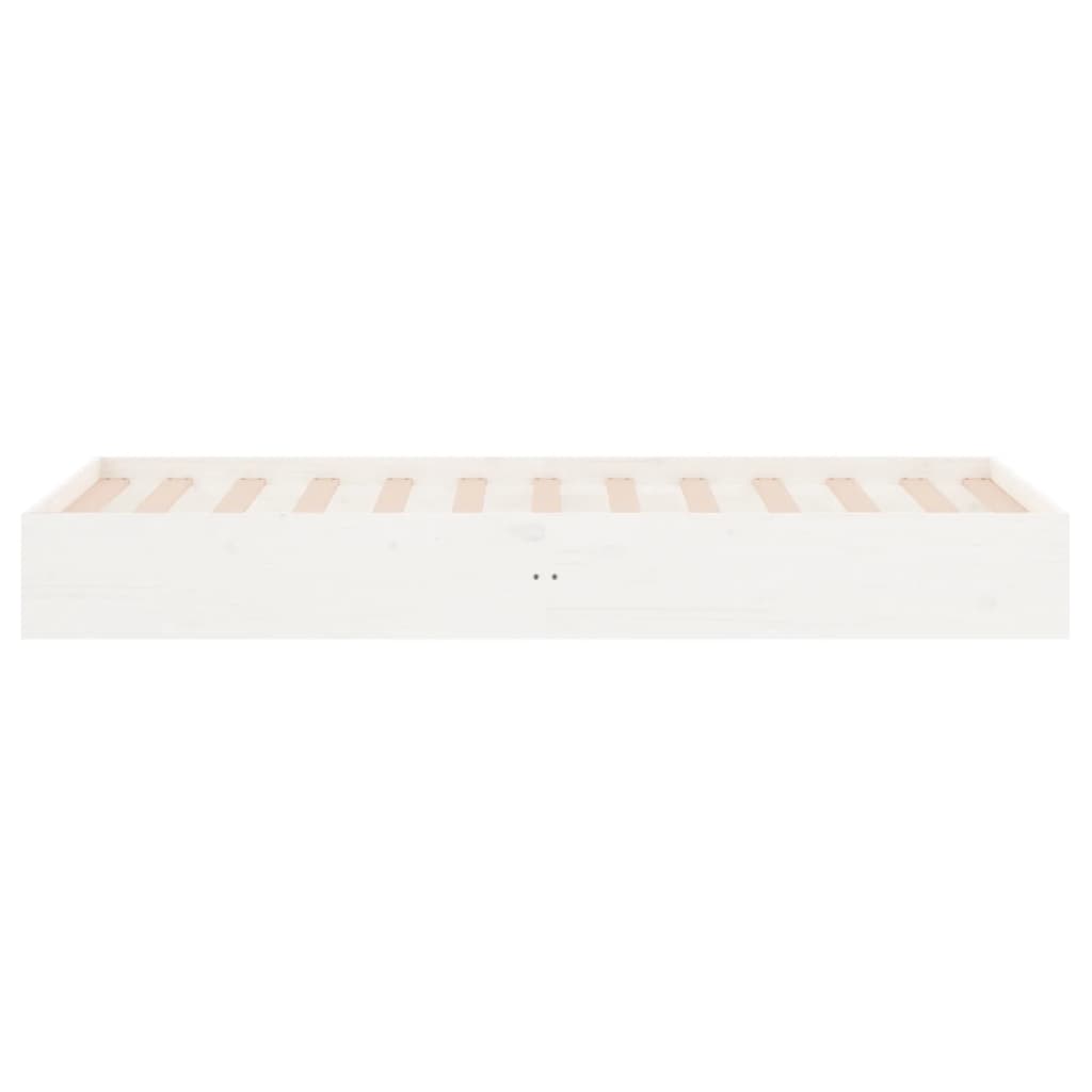 Sengeramme hvit heltre 90x190 cm 3FT Single