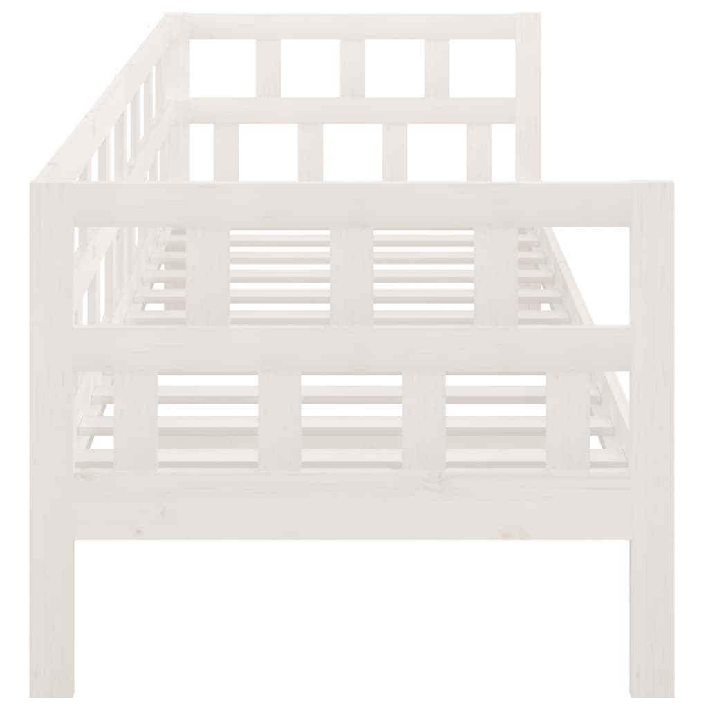Dagseng hvit heltre furu 90x190 cm