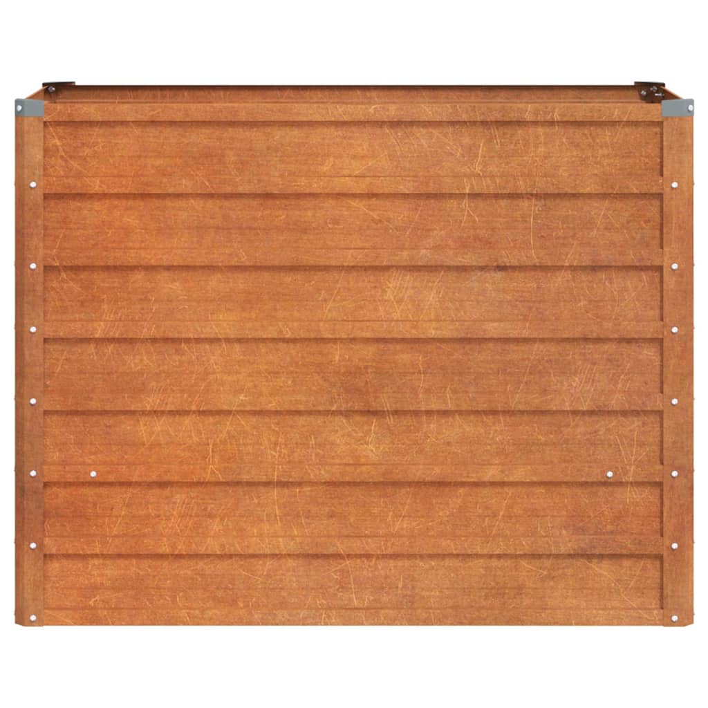 Høybed rust 100x40x77 cm cortenstål