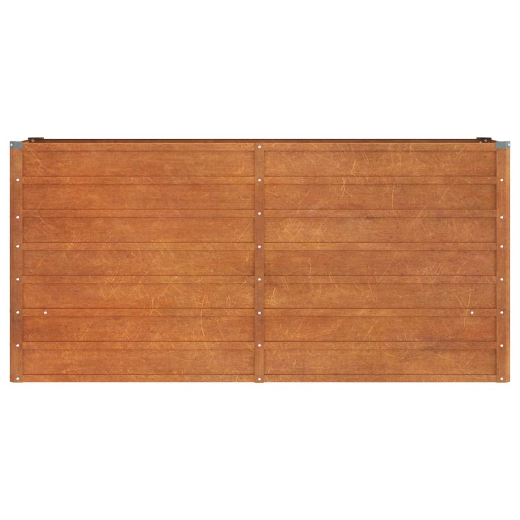 Høybed rust 160x40x77 cm cortenstål