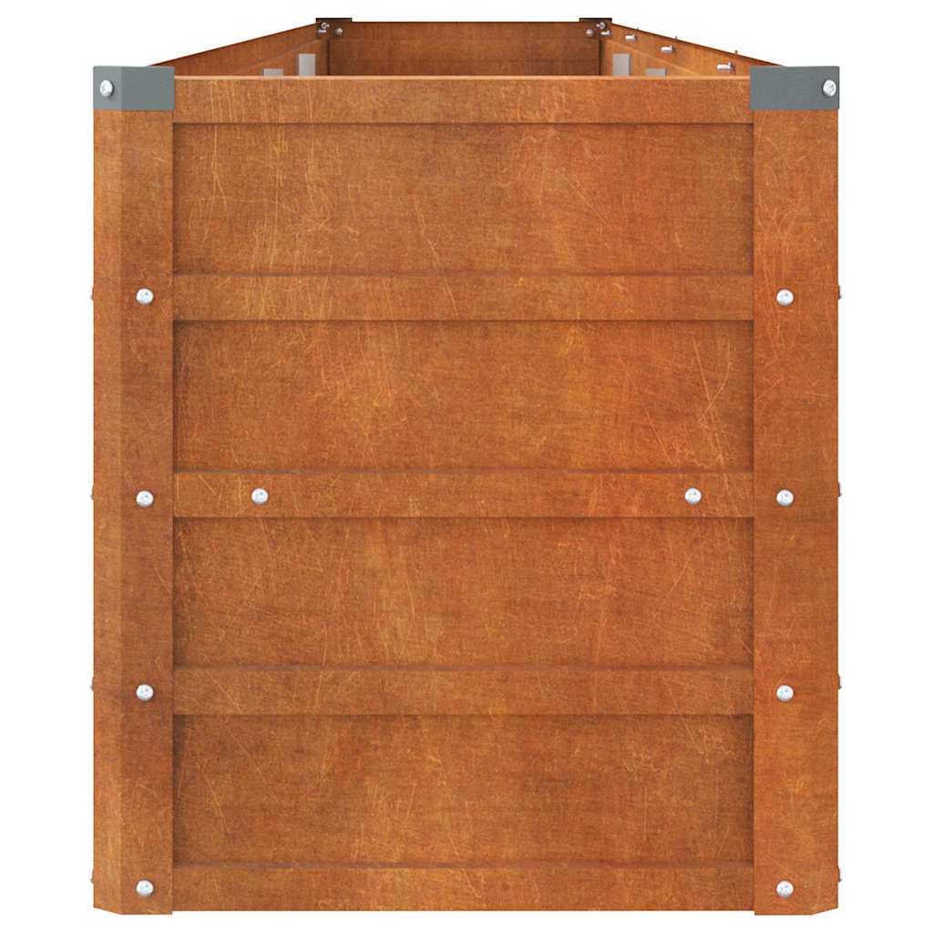 Høybed rust 320x40x45 cm cortenstål