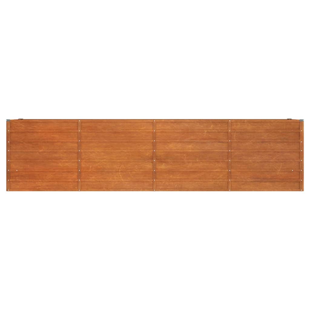 Høybed rust 320x40x77 cm cortenstål