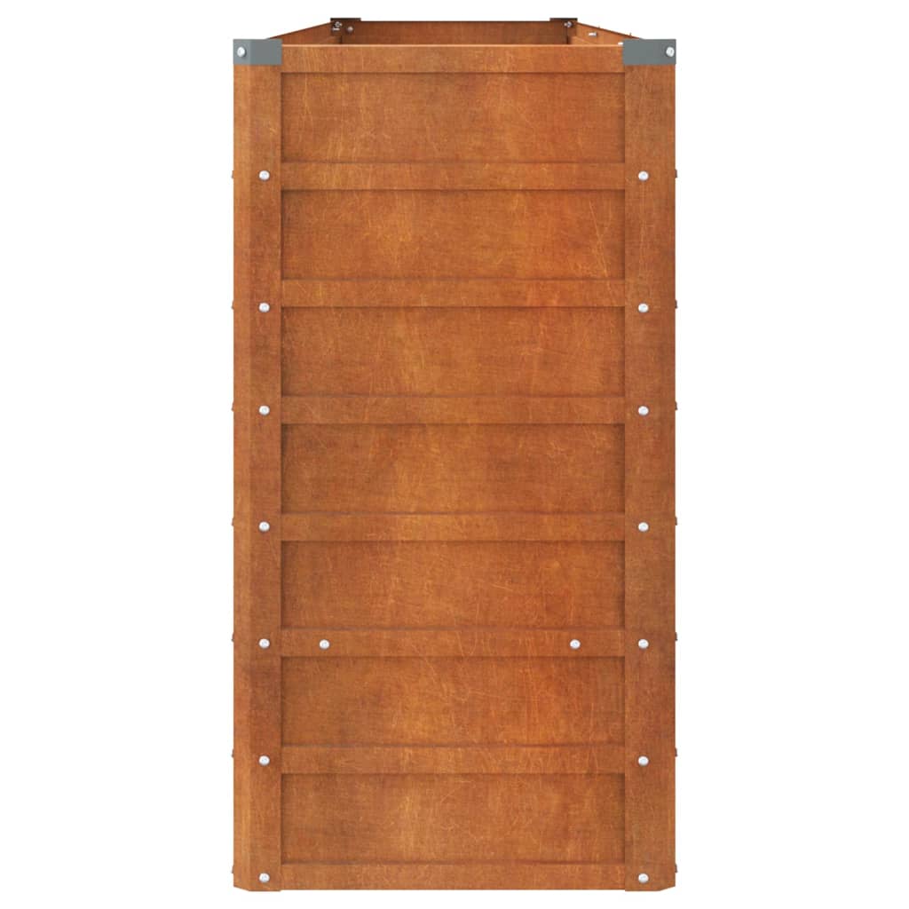 Høybed rust 320x40x77 cm cortenstål