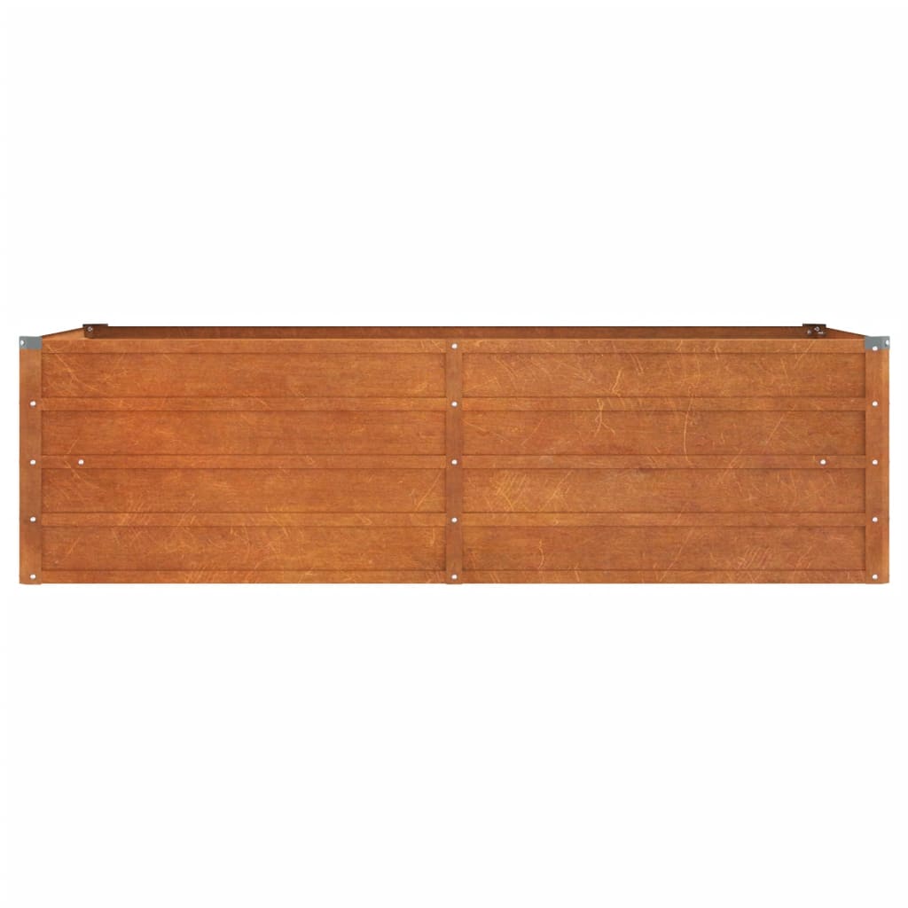 Høybed rust 160x80x45 cm cortenstål