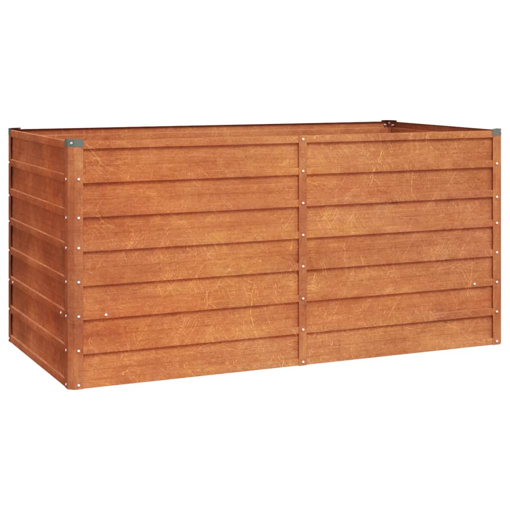 Høybed rust 160x80x77 cm cortenstål