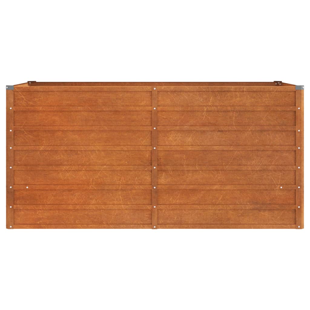 Høybed rust 160x80x77 cm cortenstål