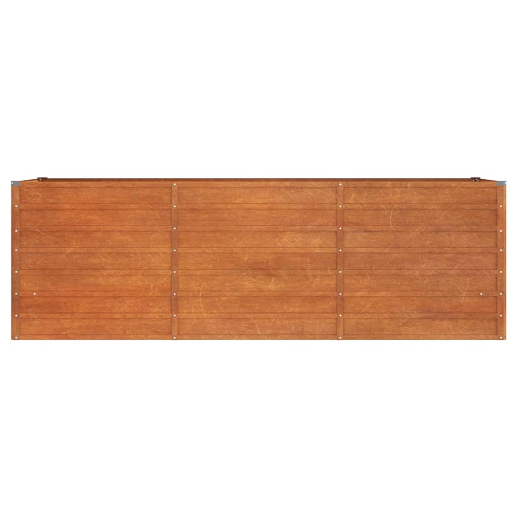 Høybed rust 240x80x77 cm cortenstål