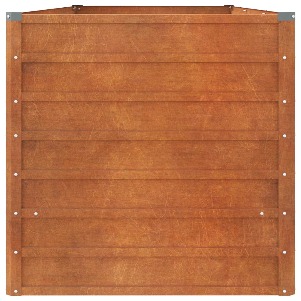 Høybed rust 240x80x77 cm cortenstål