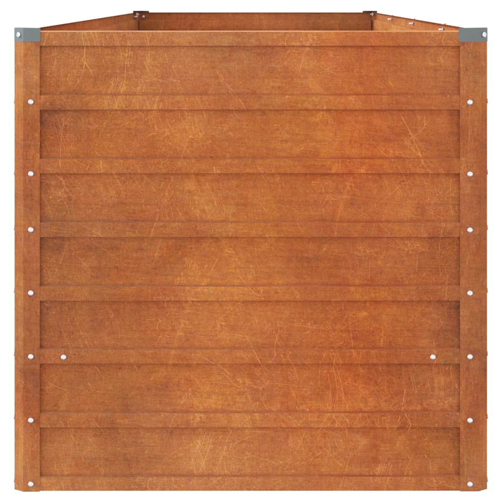 Høybed rust 320x80x77 cm cortenstål