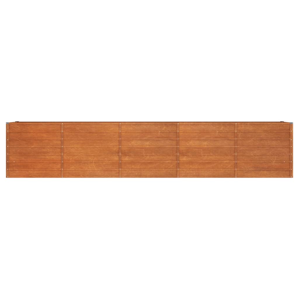 Høybed rust 400x80x77 cm cortenstål