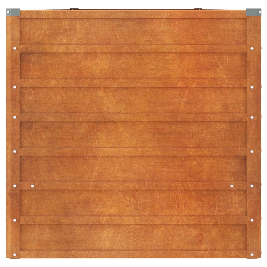 Høybed rust 400x80x77 cm cortenstål