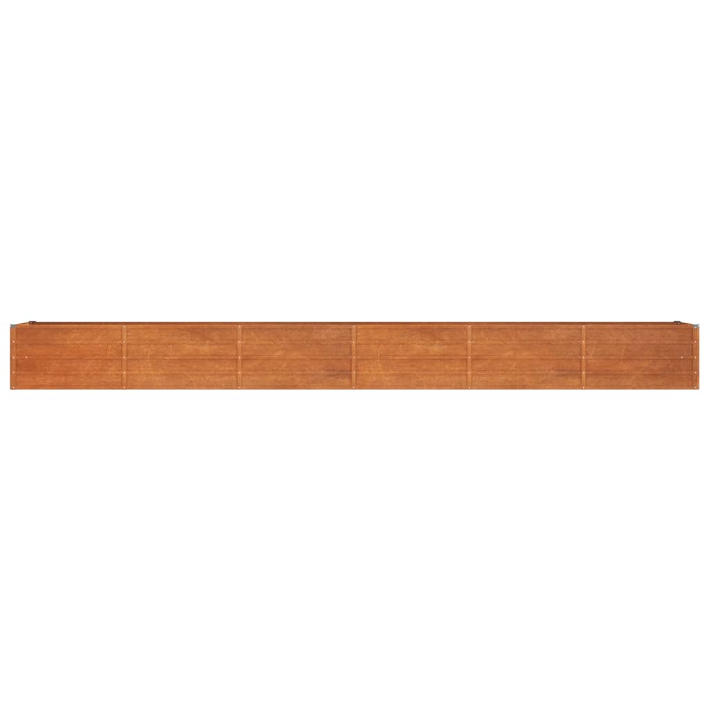 Høybed rust 480x80x45 cm cortenstål