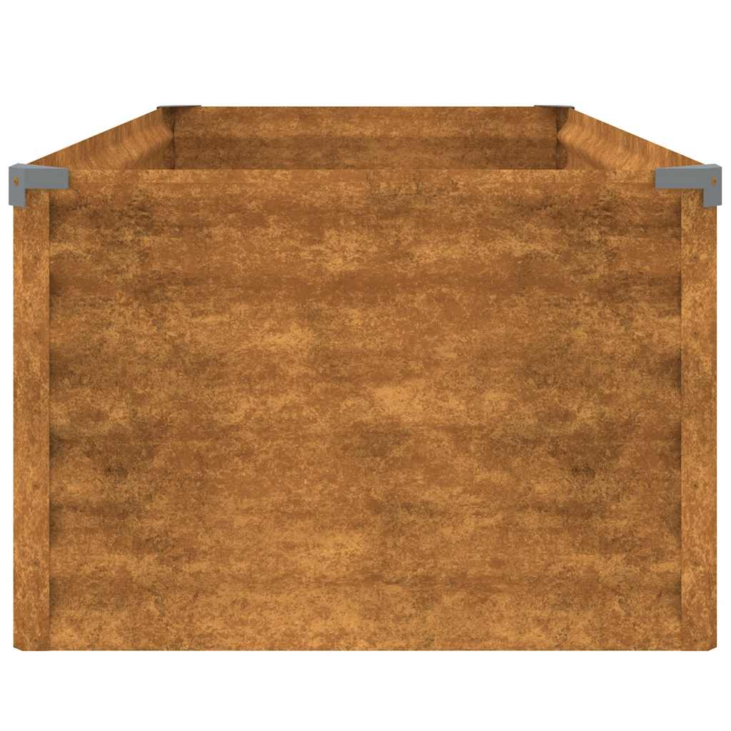 Høybed 100x50x36 cm cortenstål