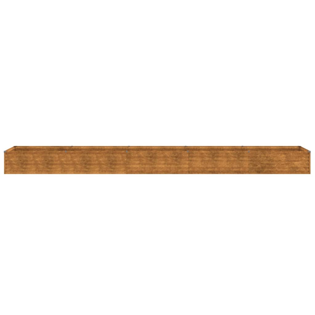 Høybed 482x50x36 cm cortenstål