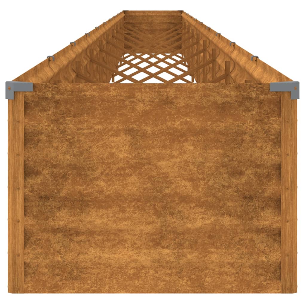 Høybed 960x50x36 cm cortenstål