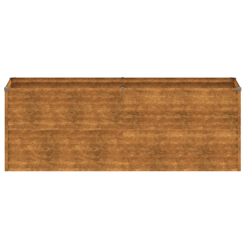 Høybed 196x50x69 cm cortenstål