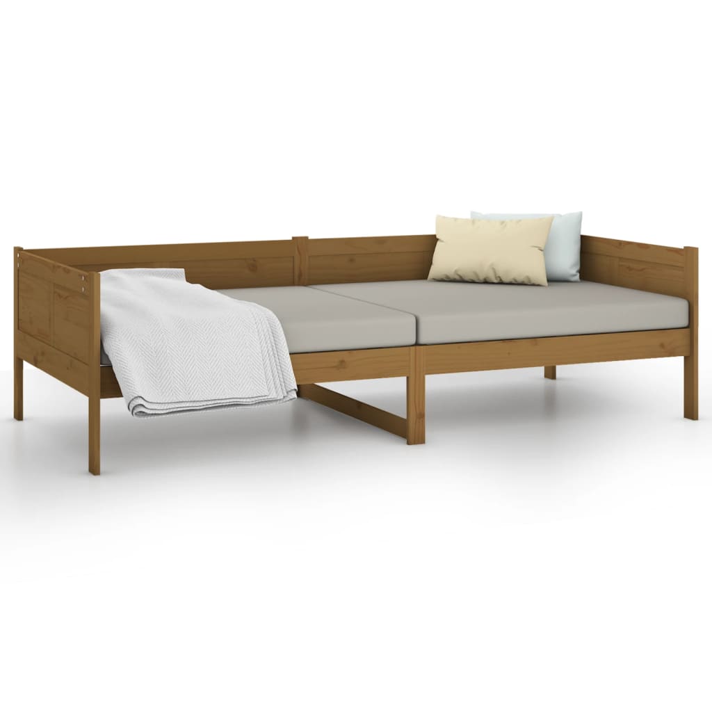 Dagseng honningbrun heltre furu 90x190 cm