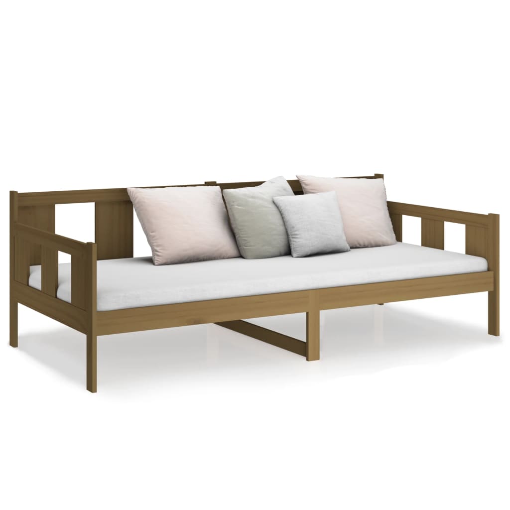 Dagseng honningbrun heltre furu 90x200 cm