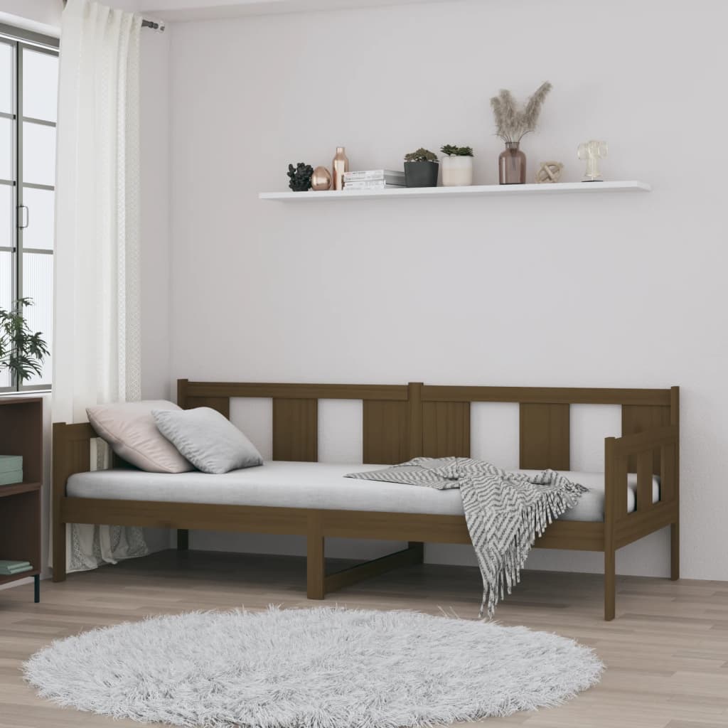 Dagseng honningbrun heltre furu 80x200 cm