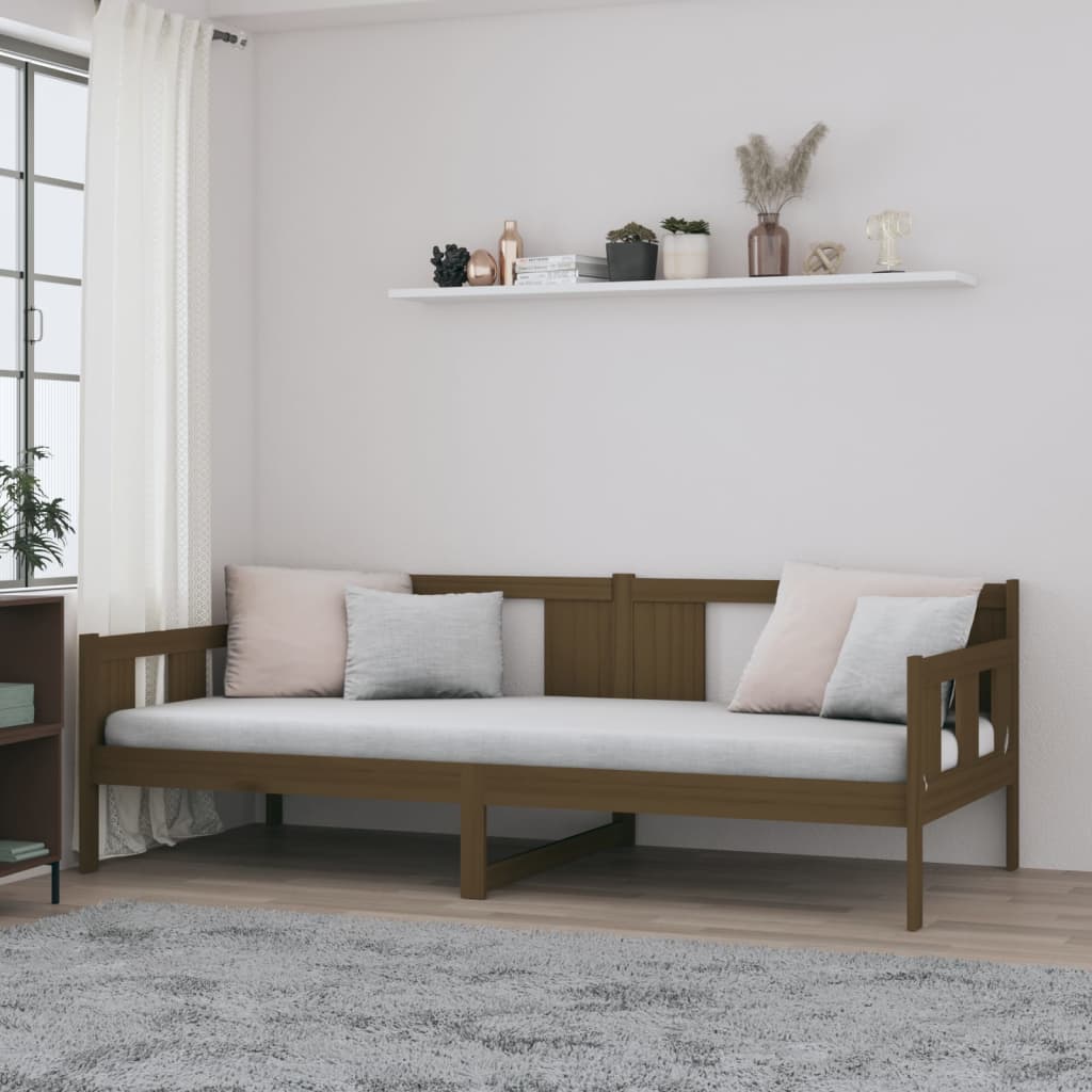 Dagseng honningbrun heltre furu 80x200 cm
