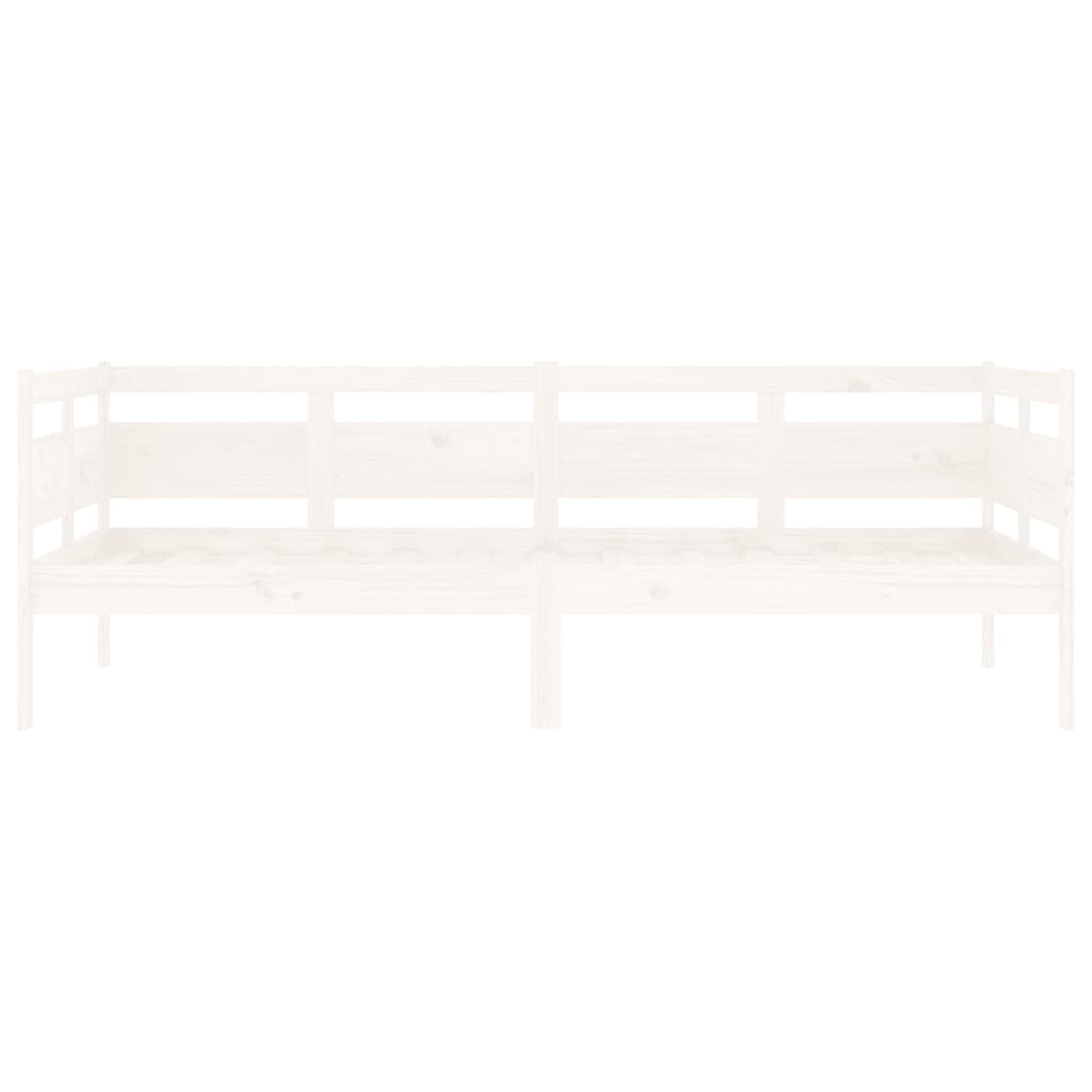Dagseng hvit heltre furu 90x190 cm