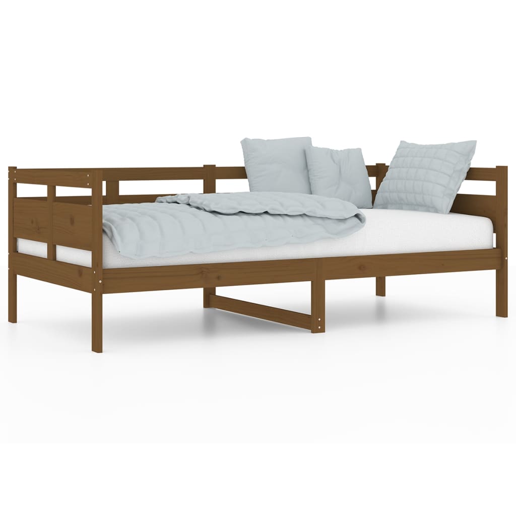 Dagseng honningbrun heltre furu 90x190 cm