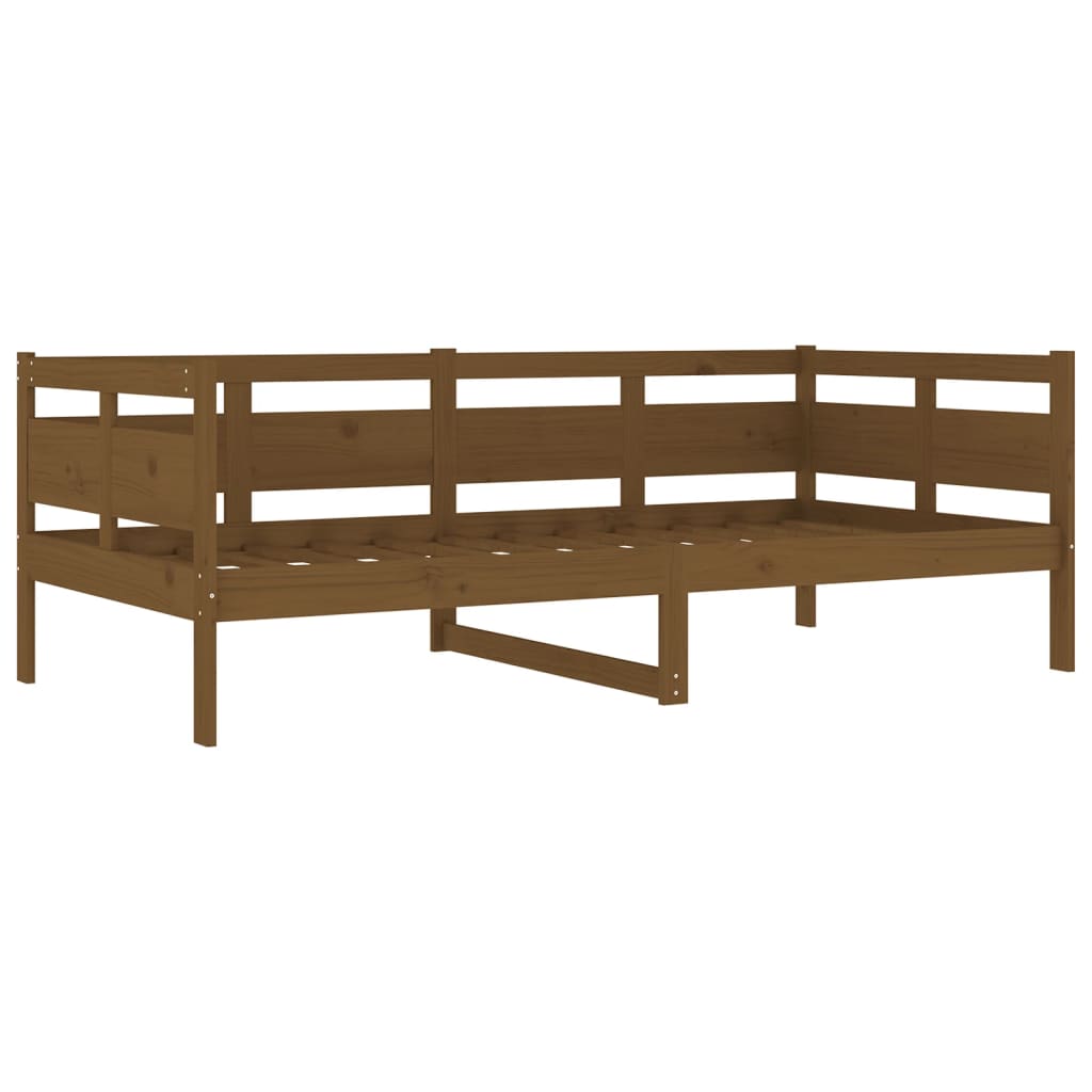 Dagseng honningbrun heltre furu 90x190 cm
