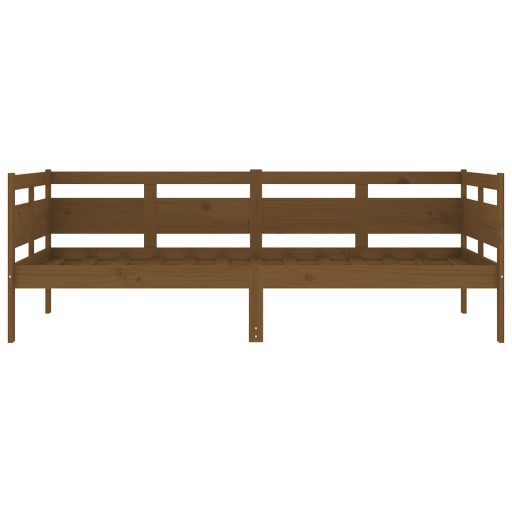 Dagseng honningbrun heltre furu 90x190 cm